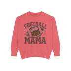 Football Mama Sweatshirt — Leopard Print Football Graphic