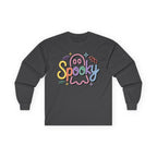 Spooky Pastel Ghost Long Sleeve Tee