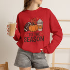 'Tis The Season Sweatshirt — Fall Football Pumpkin Spice Crewneck