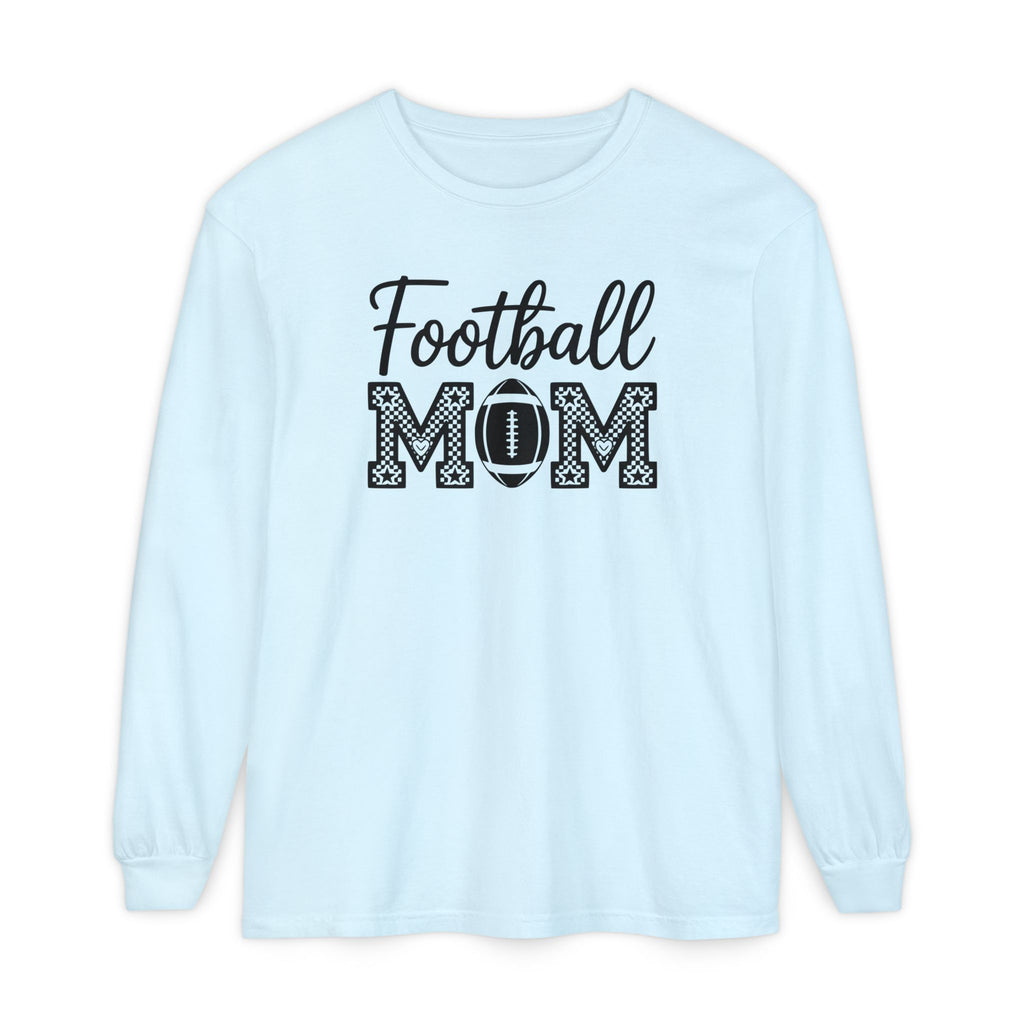Football MOM Long Sleeve Shirt — Mom Football Fan Tee