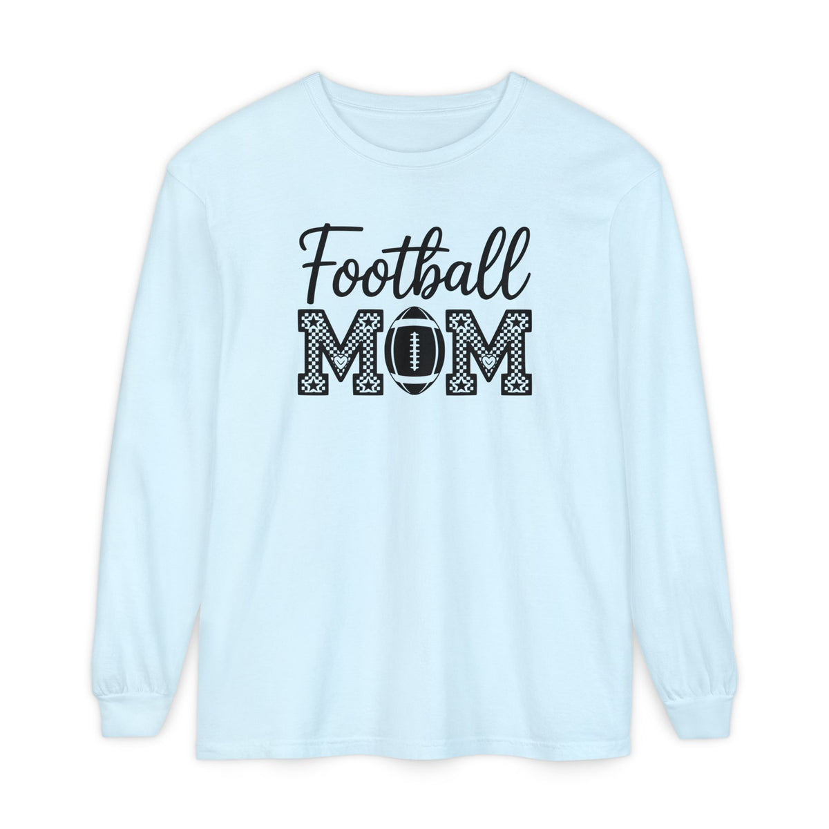 Football MOM Long Sleeve Shirt — Mom Football Fan Tee