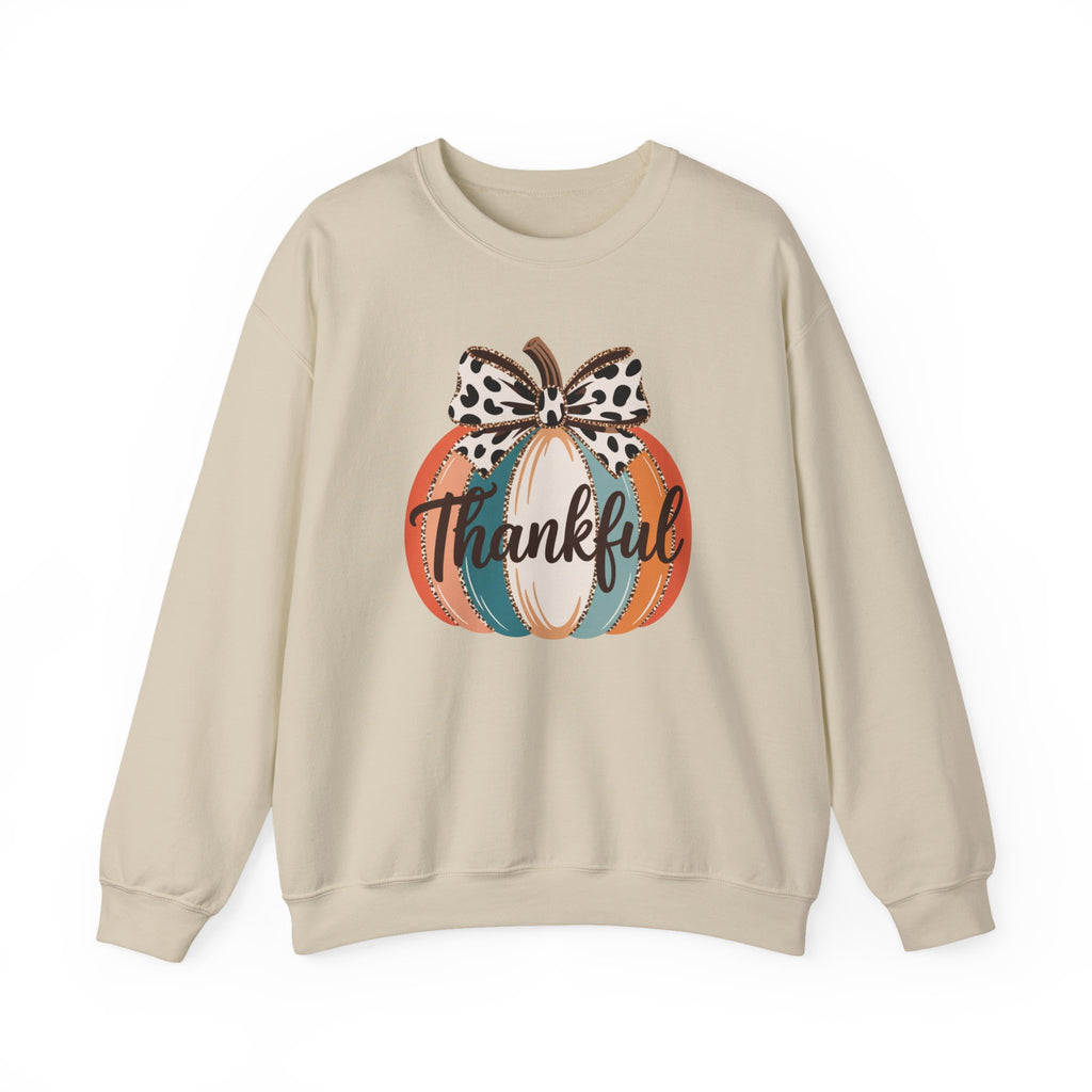 Thankful Pumpkin Crewneck Sweatshirt