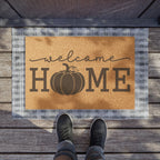 Welcome Home Pumpkin Doormat