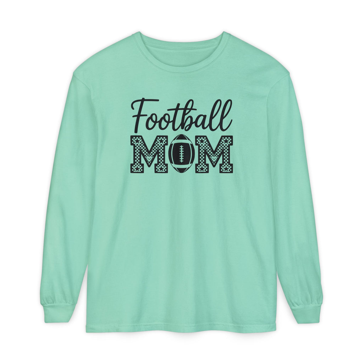 Football MOM Long Sleeve Shirt — Mom Football Fan Tee