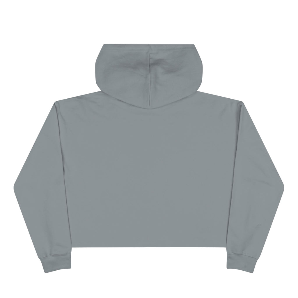 Watercolor Ghost Crop Hoodie