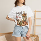 It’s Well With My Soul Pumpkin Cross T-Shirt