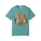 Give Thanks T-Shirt — Autumn Leaf Thanksgiving Tee