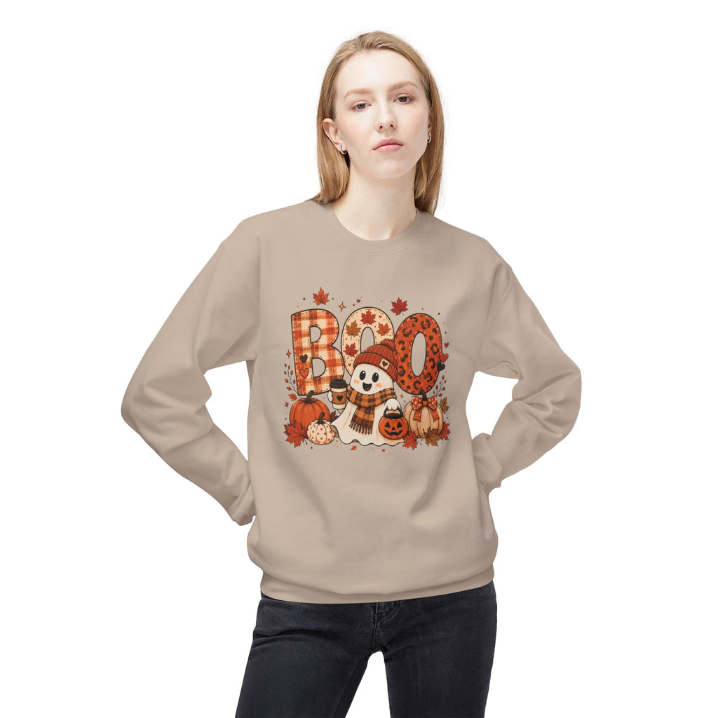 Halloween Ghost 'BOO' Sweatshirt
