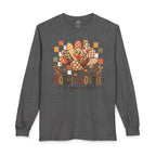 Thanksgiving Turkey Long Sleeve Shirt – “Gobble Gobble ‘til You Wobble”