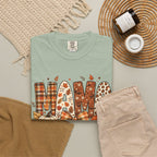 Mama Fall Plaid Pumpkin T-Shirt