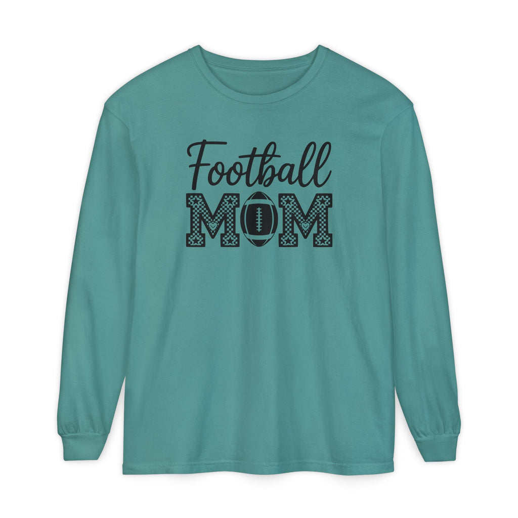 Football MOM Long Sleeve Shirt — Mom Football Fan Tee