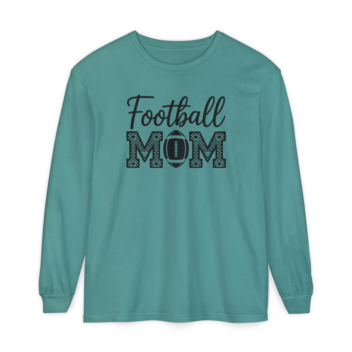 Football MOM Long Sleeve Shirt — Mom Football Fan Tee