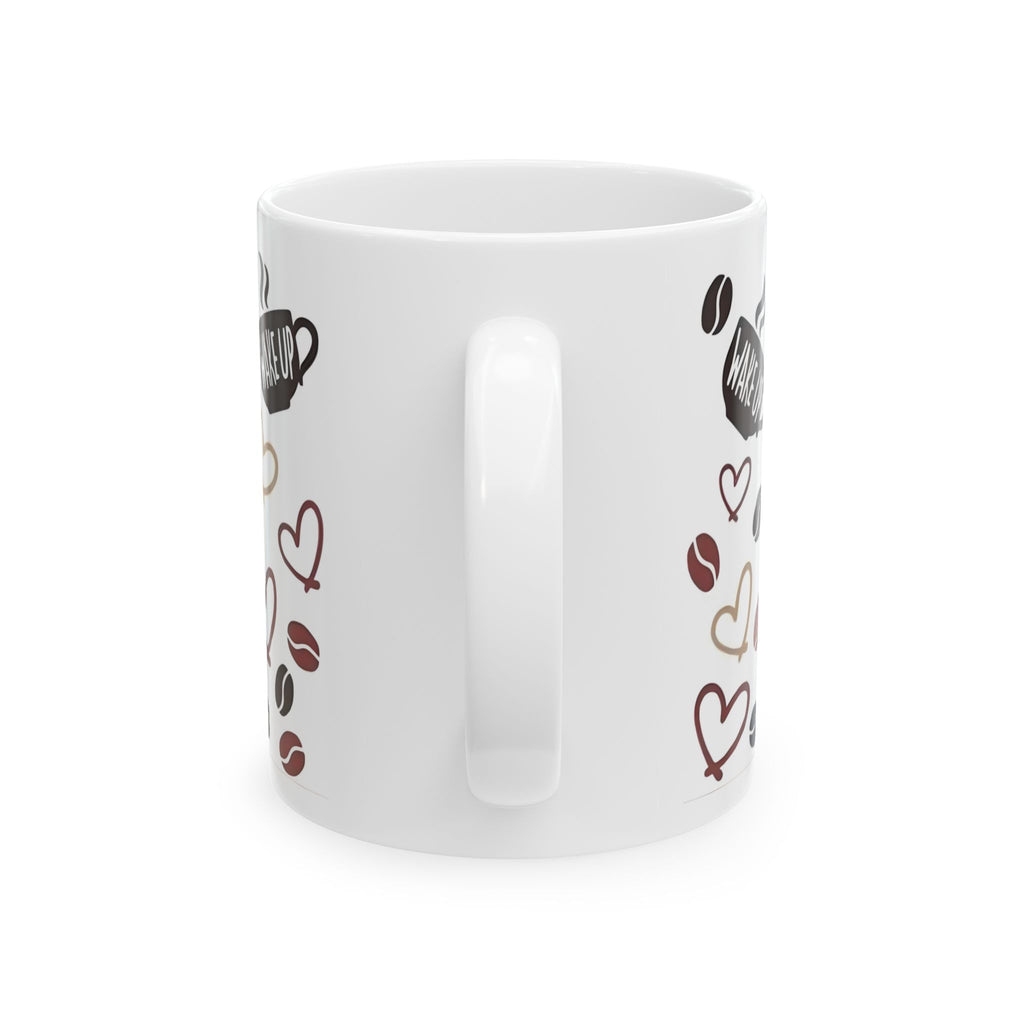 Coffee Mom Mug — “First Coffee Then Mom Shit” Retro Ceramic Mug (11oz/15oz)