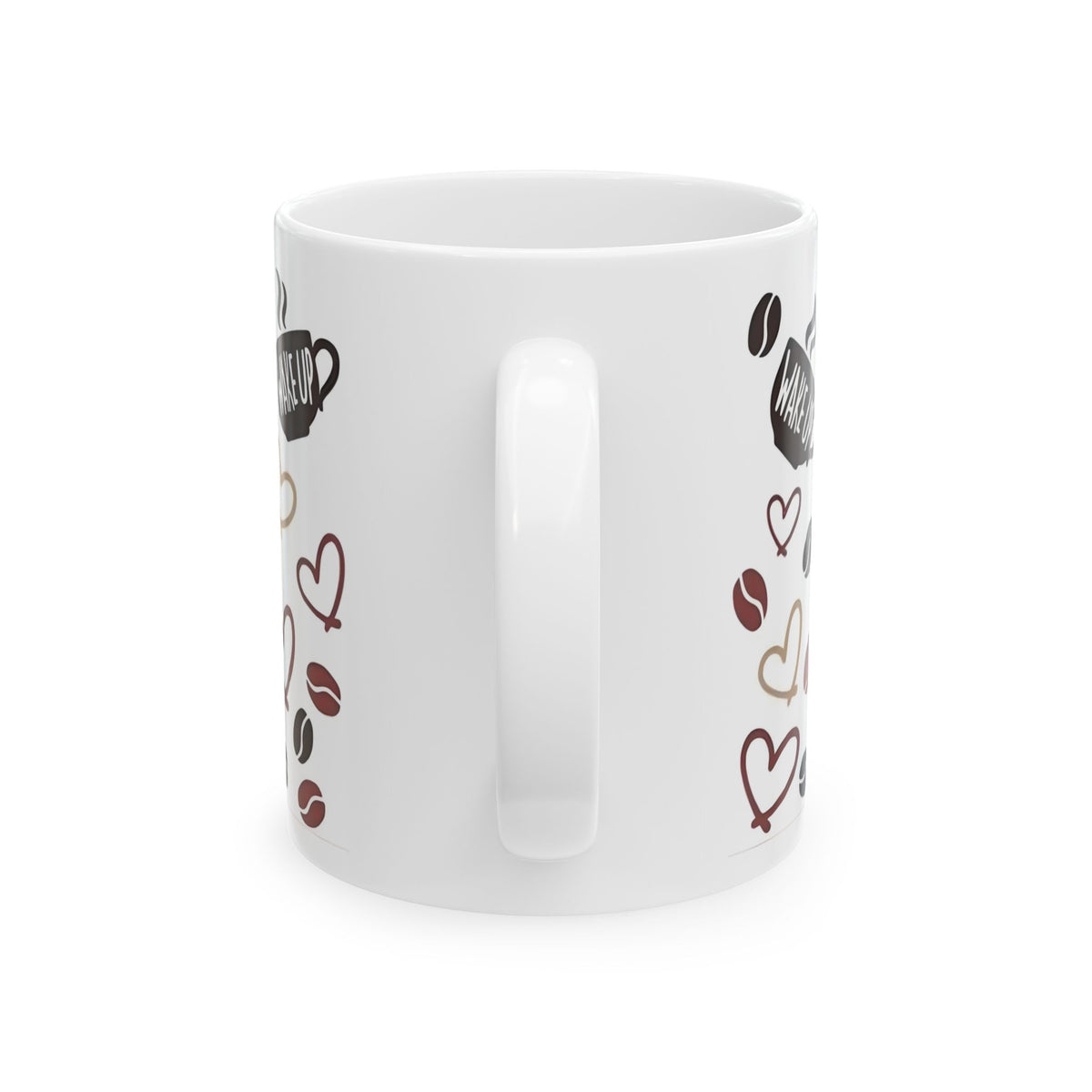 Coffee Mom Mug — “First Coffee Then Mom Shit” Retro Ceramic Mug (11oz/15oz)