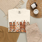 Mama Fall Plaid Pumpkin T-Shirt