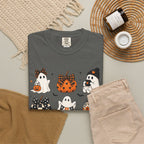 Halloween Ghosts T-Shirt — Cute Ghost Pumpkin Pattern Tee