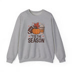 'Tis The Season Sweatshirt — Fall Football Pumpkin Spice Crewneck