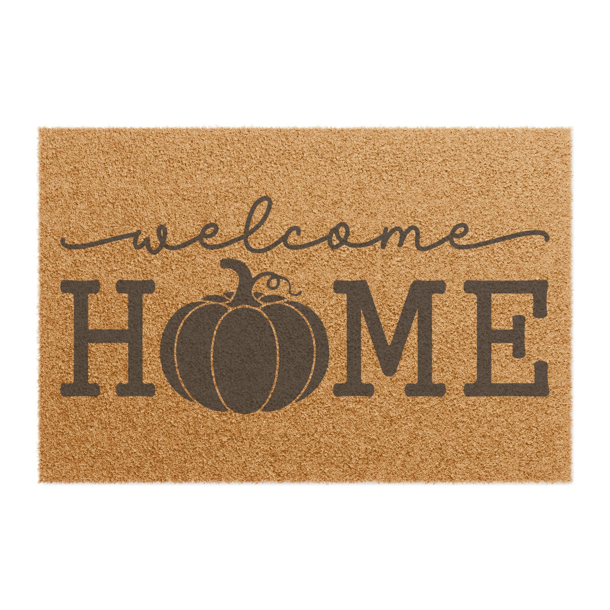 Welcome Home Pumpkin Doormat