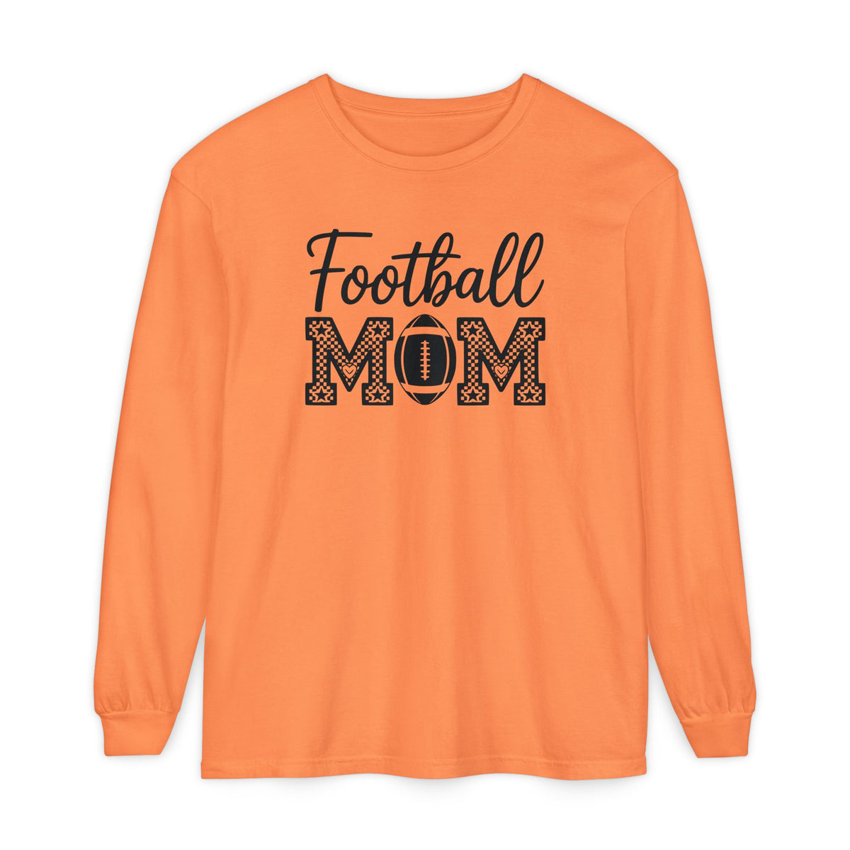 Football MOM Long Sleeve Shirt — Mom Football Fan Tee