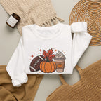 'Tis The Season Sweatshirt — Fall Football Pumpkin Spice Crewneck