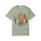Give Thanks T-Shirt — Autumn Leaf Thanksgiving Tee