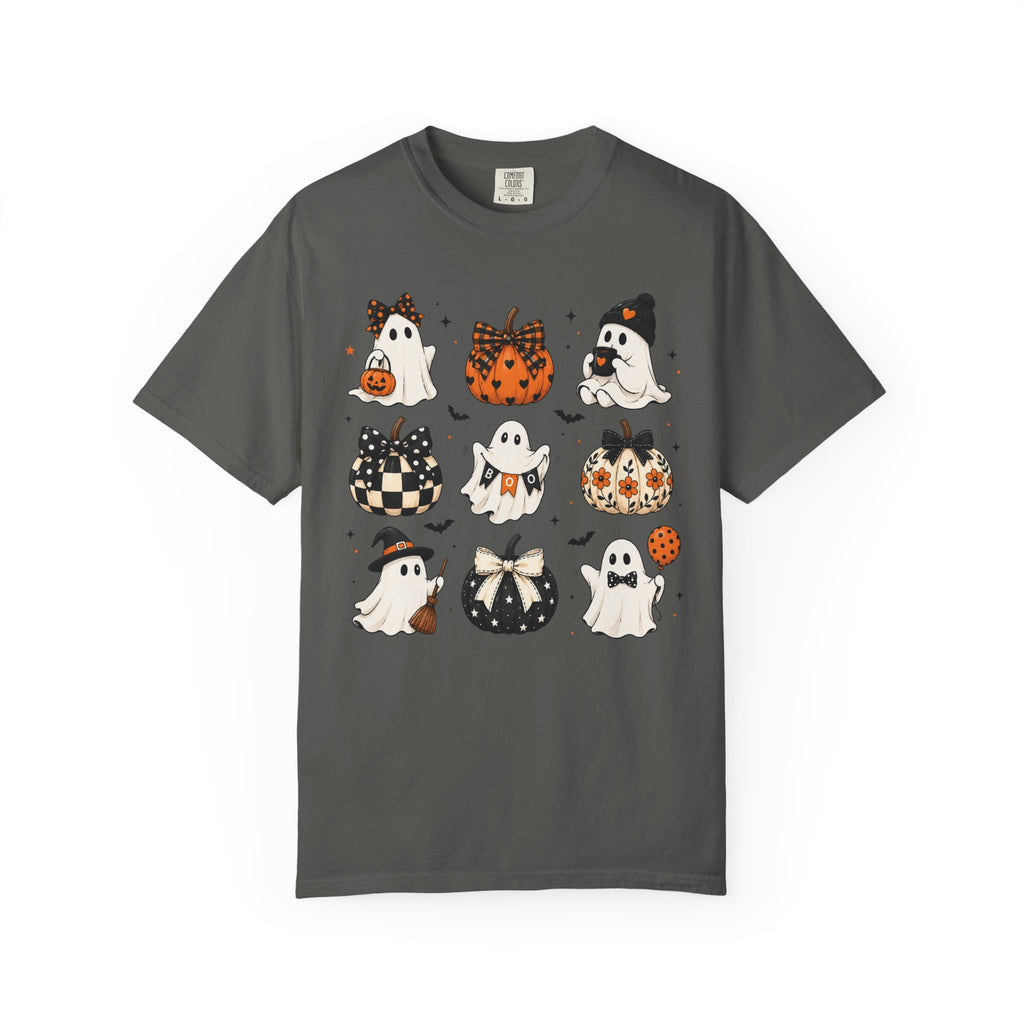 Halloween Ghosts T-Shirt — Cute Ghost Pumpkin Pattern Tee