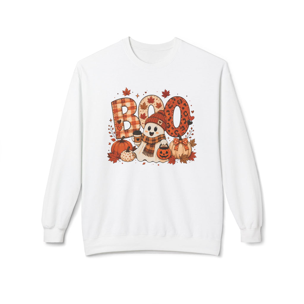 Halloween Ghost 'BOO' Sweatshirt