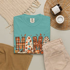 Mama Fall Plaid Pumpkin T-Shirt