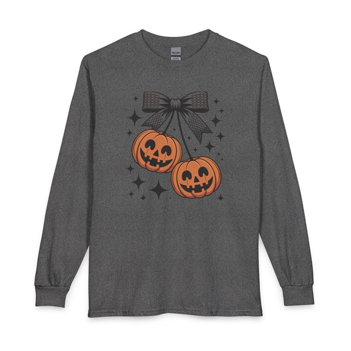 Halloween Jack-O’-Lantern Cherry Long Sleeve Tee
