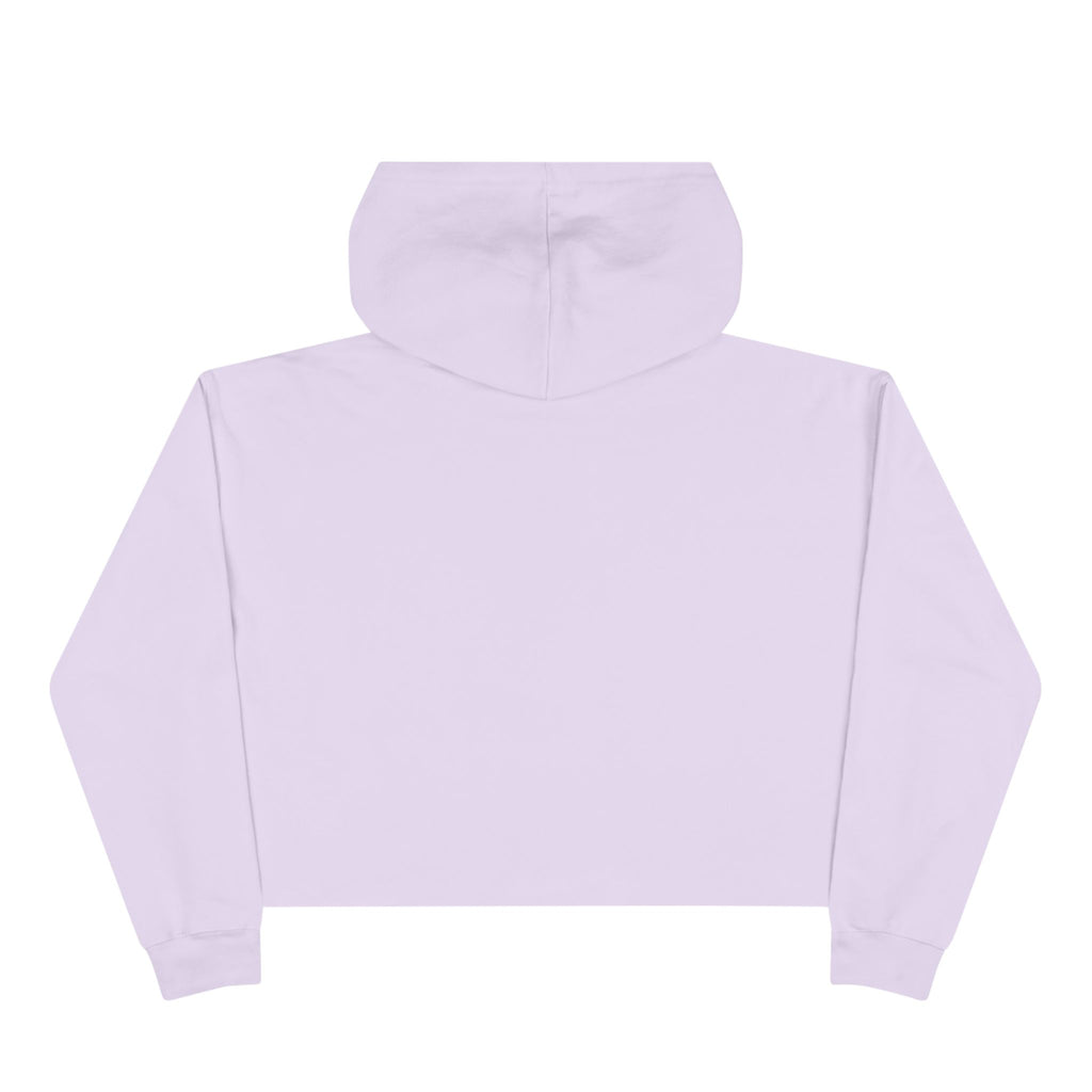 Watercolor Ghost Crop Hoodie
