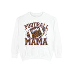 Football Mama Sweatshirt — Leopard Print Football Graphic