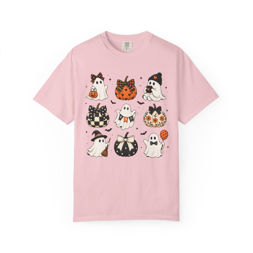 Halloween Ghosts T-Shirt — Cute Ghost Pumpkin Pattern Tee