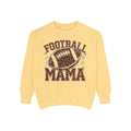Football Mama Sweatshirt — Leopard Print Football Graphic