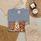Mama Fall Plaid Pumpkin T-Shirt