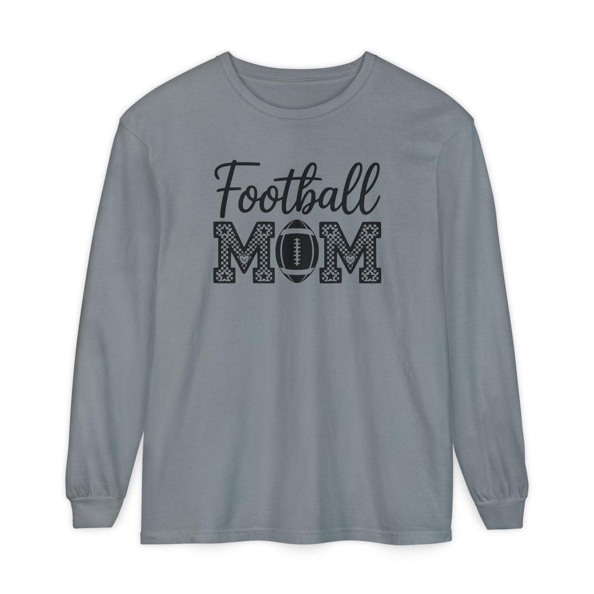 Football MOM Long Sleeve Shirt — Mom Football Fan Tee