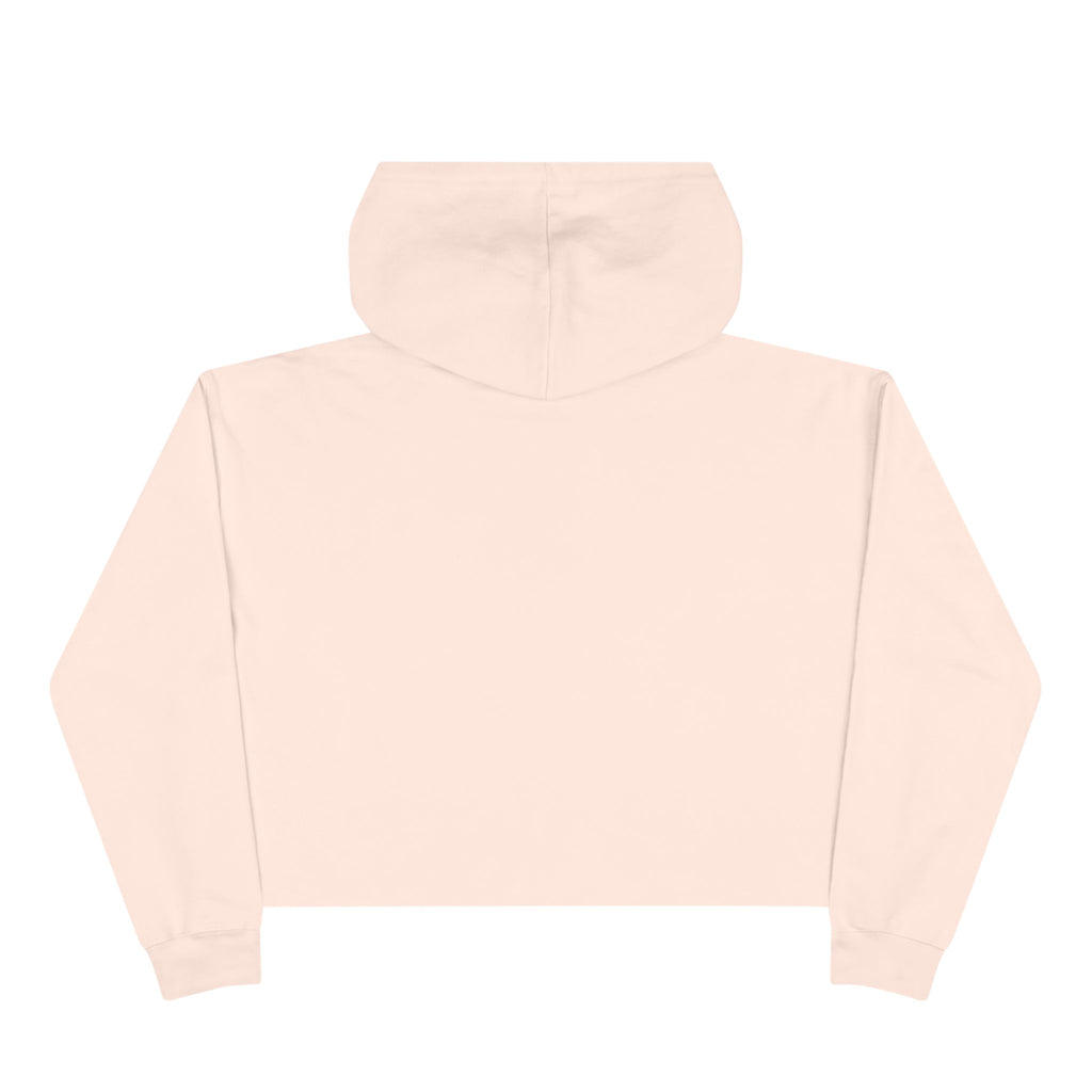 Watercolor Ghost Crop Hoodie