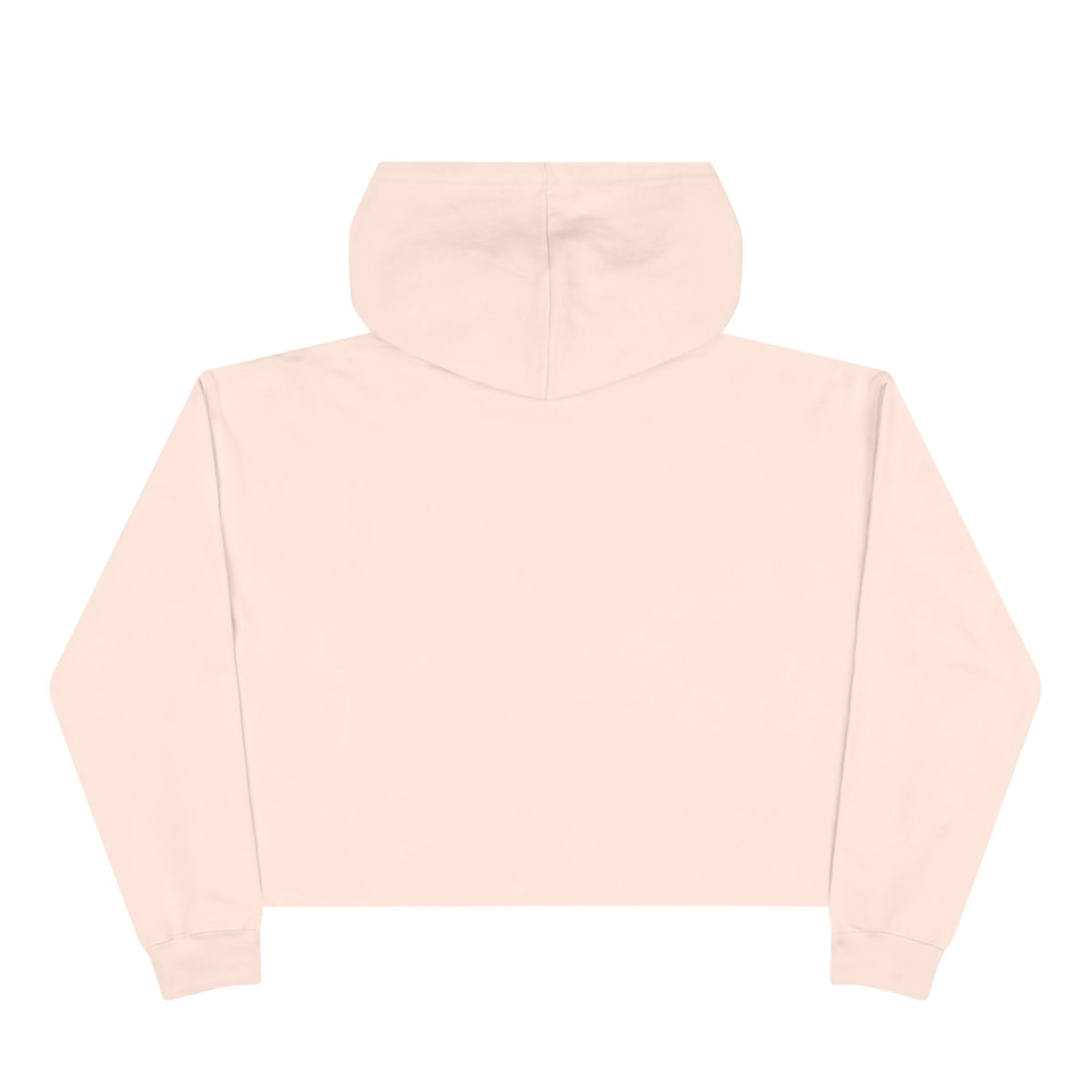 Watercolor Ghost Crop Hoodie