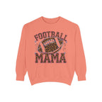 Football Mama Sweatshirt — Leopard Print Football Graphic