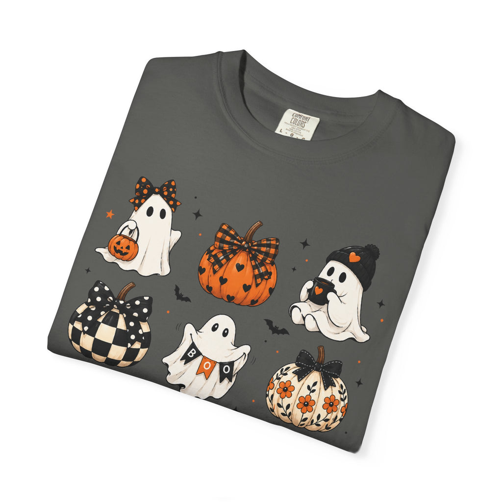 Halloween Ghosts T-Shirt — Cute Ghost Pumpkin Pattern Tee