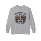Spooky Mom's Club Sweatshirt - Caffeine Required Halloween Crewneck