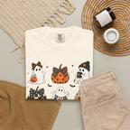 Halloween Ghosts T-Shirt — Cute Ghost Pumpkin Pattern Tee