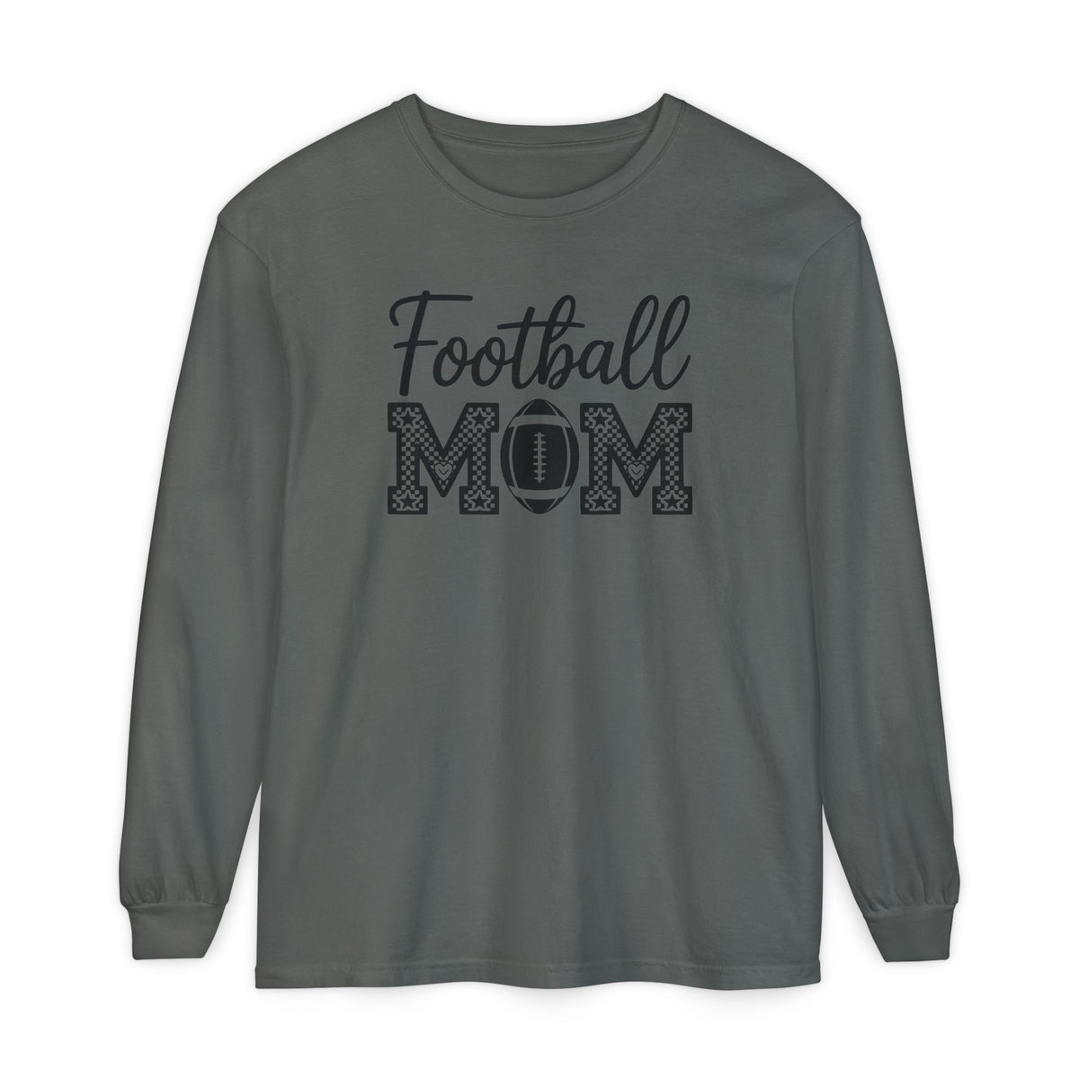 Football MOM Long Sleeve Shirt — Mom Football Fan Tee