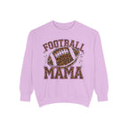 Football Mama Sweatshirt — Leopard Print Football Graphic