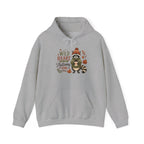 Autumn Raccoon Hoodie - "Wild Heart, Autumn Soul" Cozy Fall Sweatshirt