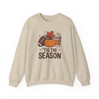 'Tis The Season Sweatshirt — Fall Football Pumpkin Spice Crewneck