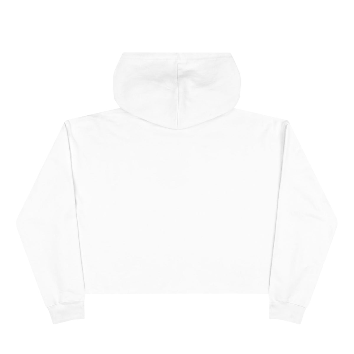 Watercolor Ghost Crop Hoodie