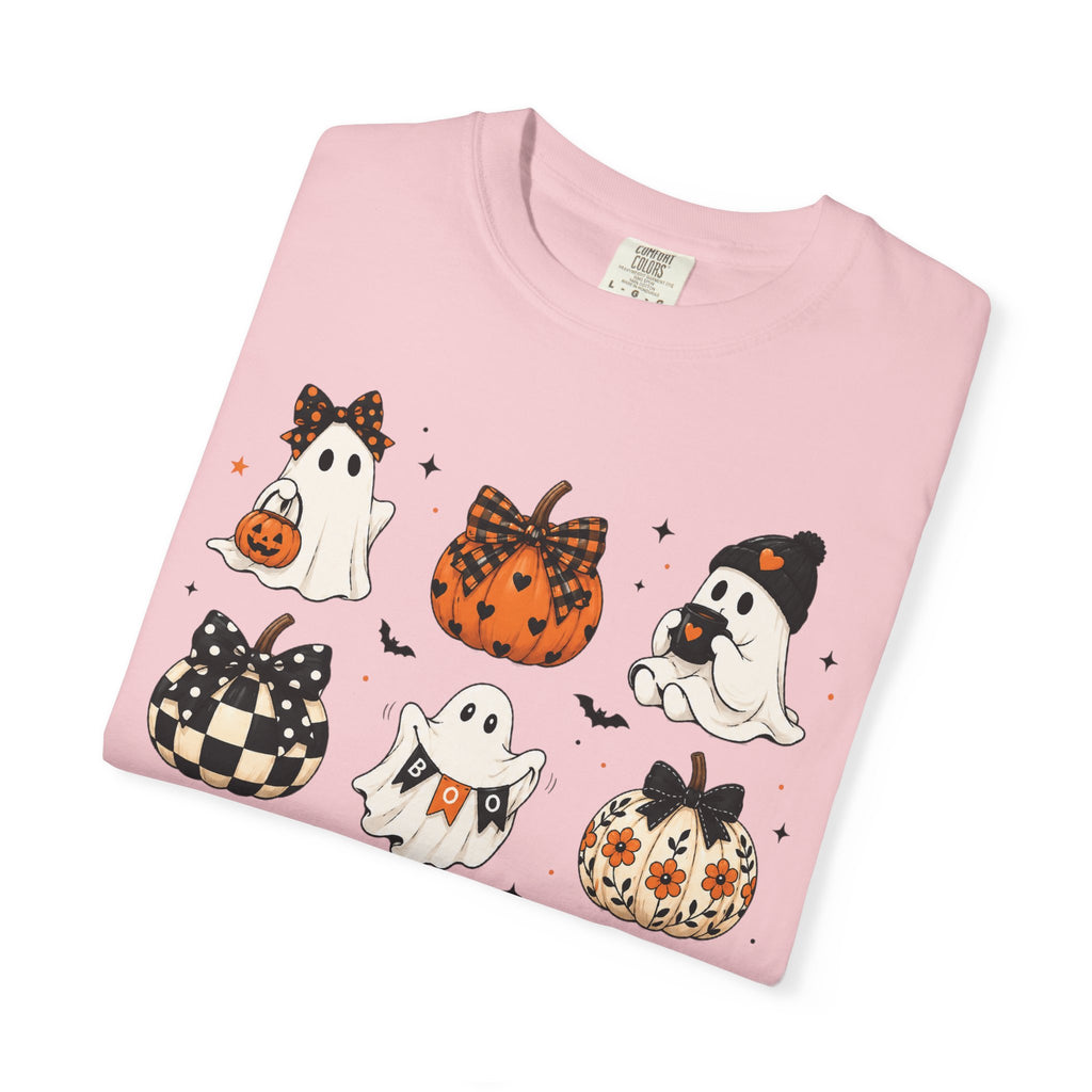 Halloween Ghosts T-Shirt — Cute Ghost Pumpkin Pattern Tee