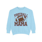 Football Mama Sweatshirt — Leopard Print Football Graphic