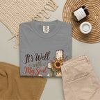 It’s Well With My Soul Pumpkin Cross T-Shirt