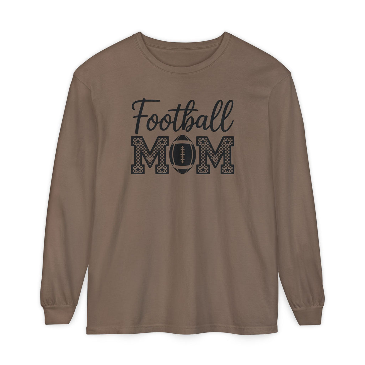Football MOM Long Sleeve Shirt — Mom Football Fan Tee